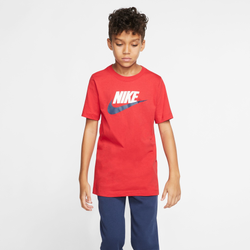 Boys' Grade School - Nike NSW Futura Icon TD T-Shirt - University Red/White/Midnight Navy