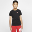 Nike NSW Futura T-Shirt - Boys' Grade School Black/Red