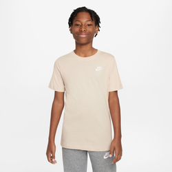 Boys' Grade School - Nike EMB Futura T-Shirt - Sanddrift