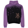Nike Hours TF Standard Issue Pullover Hoodie - Nike Black/Bright Violet Pale Ivory