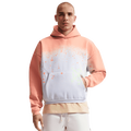 Nike Hours TF Standard Issue Pullover Hoodie - Nike Grey/Orange Pulse Pale Ivory