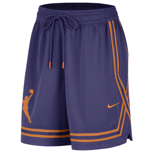 

Nike Womens Nike Dri-Fit Crossover Shorts - Womens New Orchid/Clay Orange Size L
