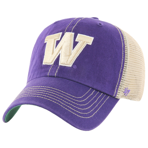 MENS - 47 Brand Huskies Trawler 47 Clean Up Cap - Purple/Yellow