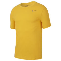 Men's - Nike Dry Crew T-Shirt - Yellow/Black