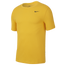 Nike Dry Crew T-Shirt - Men's Yellow/Black