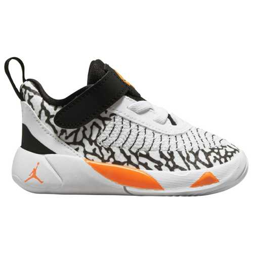 

Boys Jordan Jordan Luka 1 - Boys' Toddler Basketball Shoe White/Total Orange/Black Size 04.0