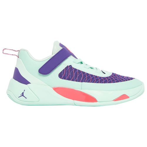 

Jordan Boys Jordan Luka 1 - Boys' Preschool Basketball Shoes Mint Foam/Racer Pink/Court Purple Size 11.0