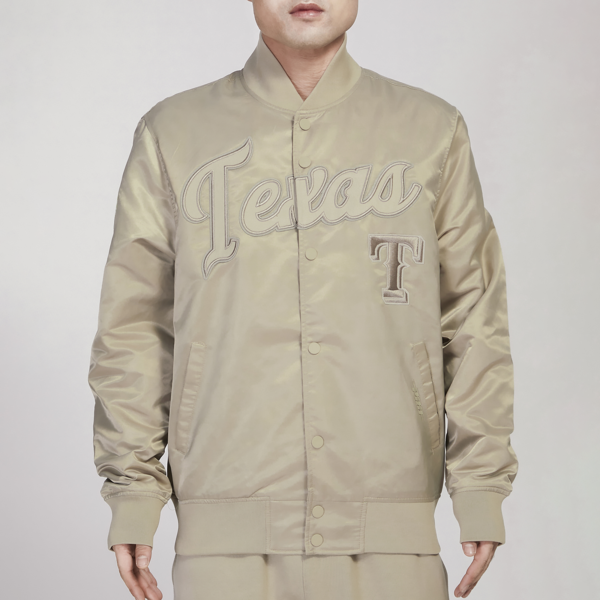 Pro Standard Rangers Tonal Satin Jacket Men's