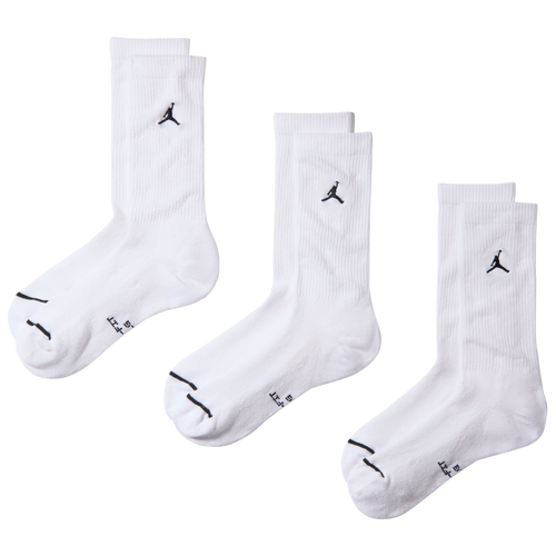  - Jordan Everyday 3 Pack Cushion Crew Socks - White