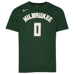 Men's - Nike Bucks Name & Number T-Shirt - Green/Green
