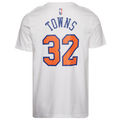Nike Knicks Name & Number T-Shirt - Nike White