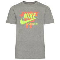 Dark Heather/Volt/Pink