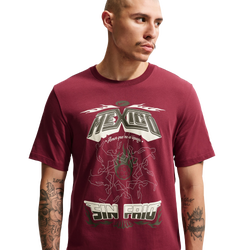 Men's - Nike Mexico APLA Football NSW T-Shirt - White/Team Red
