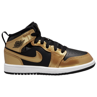 Black/Gold/White- Jrdn Psb Aj1 Md Se-bk/gd/wh