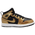 Jordan AJ 1 Mid SE - Boys' Preschool Black/Gold/White