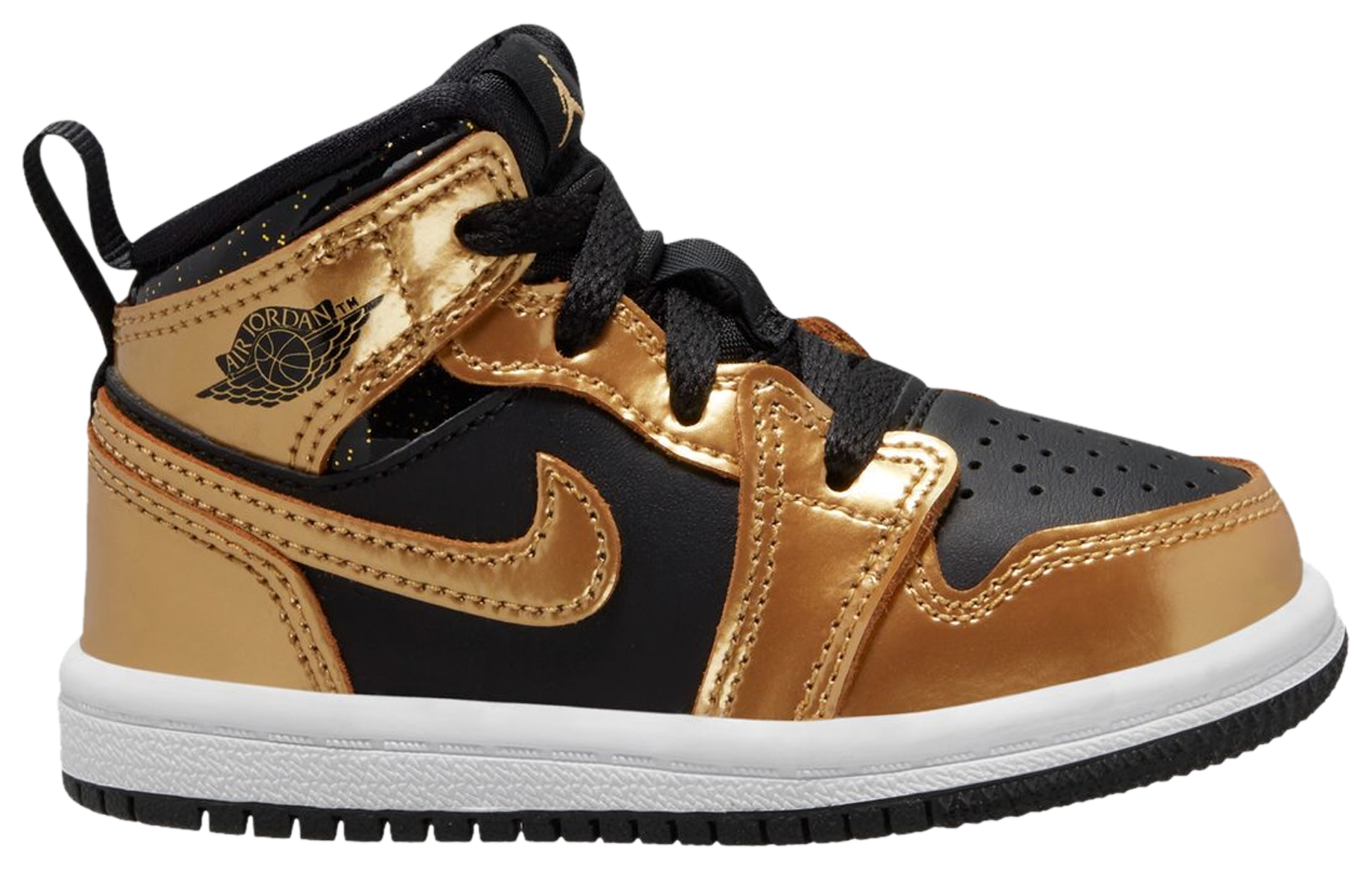 black and gold jordan 1 footlocker