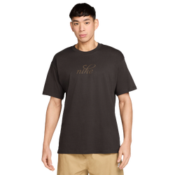 Nike NSW Loose Snakeskin T-Shirt - Brown/Black