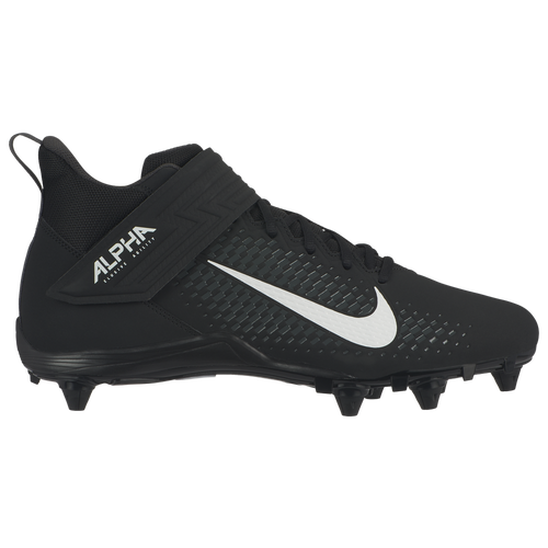 Nike Alpha Menace Varsity 2 - Men's Detachable Cleats Shoes - Black / White / Anthracite - AR7265-001