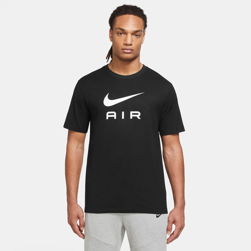 

Nike Mens Nike HBR Air T-Shirt - Mens Black/White Size XS