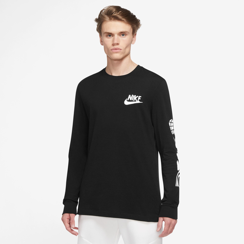 Nike Mens  Hbr Statement T-shirt In Black/white