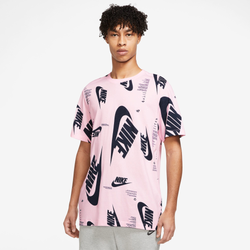Men's - Nike Club T-Shirt - Pink/Black