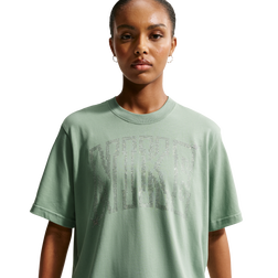Nike NSW Classic Boxy ST7 Bling T-Shirt - Women's | Foot Locker
