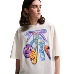 Women's - Nike NSW Classic Oversize Tee - Sail