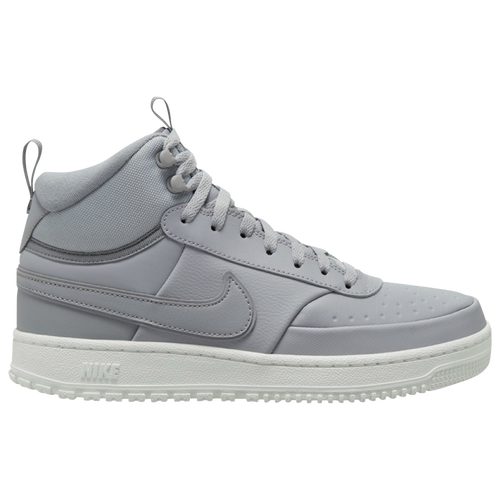 

Nike Mens Nike Court Vision Mid - Mens Shoes Gray/White/Gray Size 11.5