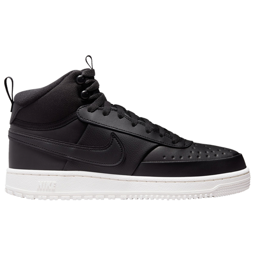 

Nike Mens Nike Court Vision Mid Winter - Mens Shoes Black/Black Size 11.0