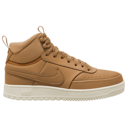 Men's - Nike Court Vision Mid Winter - Gold/White