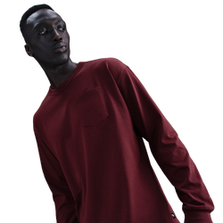 Men's - Nike NSW Premium Essential L/S  - Dark Team Red