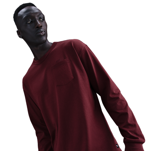  - Nike NSW Premium Essential L/S - Dark Team Red