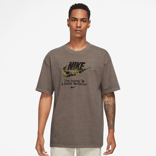 

Nike Mens Nike Regrind HBR T-Shirt - Mens Olive/Black Size L