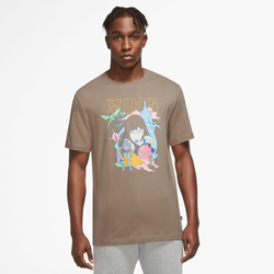 Men's - Nike Graphic Fantasy T-Shirt - Wheat/Carolina