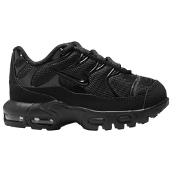 Boys' Toddler - Nike Air Max Plus TD - Black/Black/Dark Grey