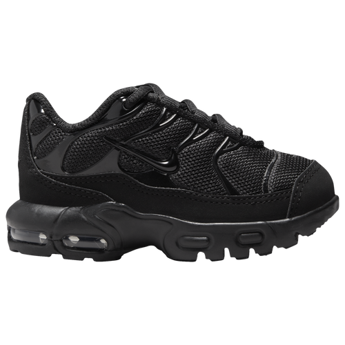 

Nike Boys Nike Air Max Plus TD - Boys' Toddler Running Shoes Black/Black/Dark Grey Size 6.0