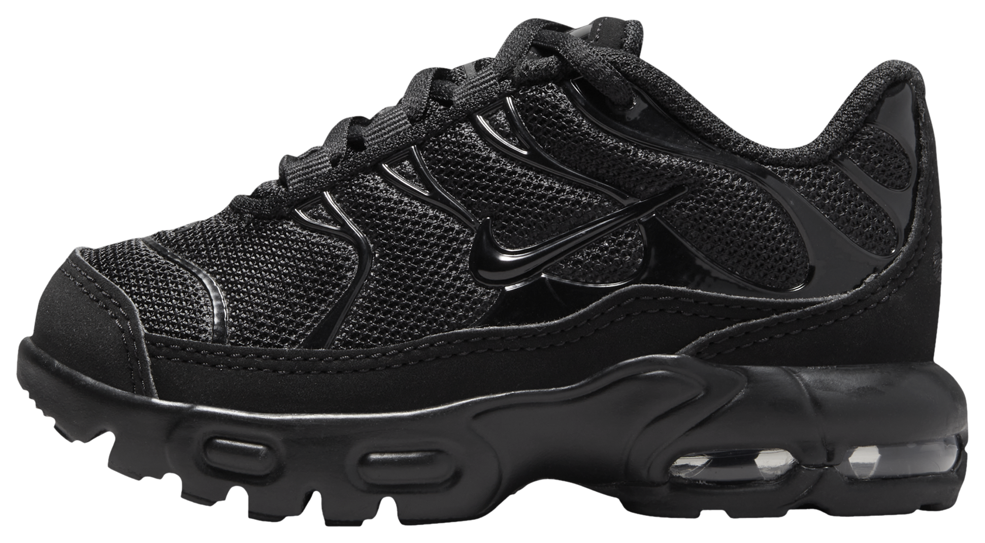 ORIGINAL NIKE AIR MAX PLUS (TD) TODDLER TN TUNED 1 BLACK GREY 