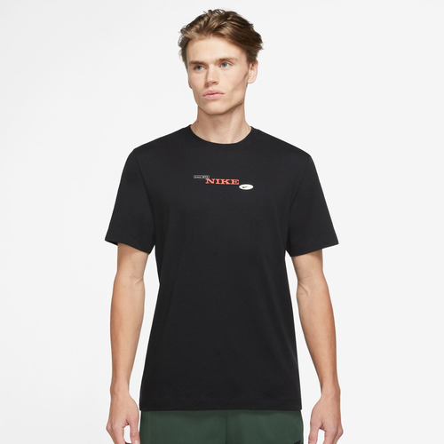 

Nike Mens Nike Rhythm LBR T-Shirt - Mens Black/White Size XXL