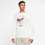 Nike Heatwave Long Sleeve T-Shirt - Men's White/Black