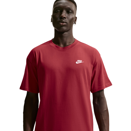  - Nike Max 90 Club T-Shirt - Team Crimson