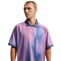 Nike Dri-Fit Jacquard Jersey Top - Nike Lt Magenta