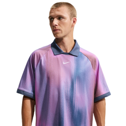 Men's - Nike Dri-Fit Jacquard Jersey Top - Lt Magenta