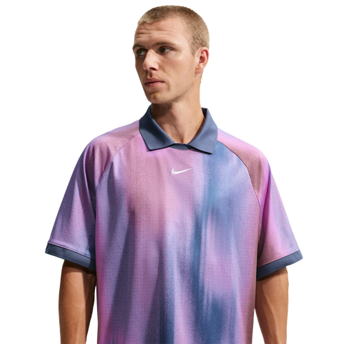 Nike Dri-Fit Jacquard Jersey Top - Nike Lt Magenta