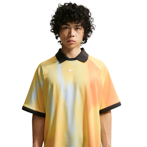  - Nike Dri-Fit Jacquard Jersey Top - Yellow/Black