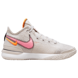 Men's - Nike Lebron Nexxt Generation - Light Oarwood/Coral Chalk/Black