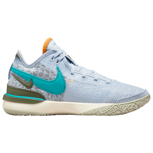 Nike Lebron Nexxt Generation - Nike Medium Olive/Guava Ice Blue Tint