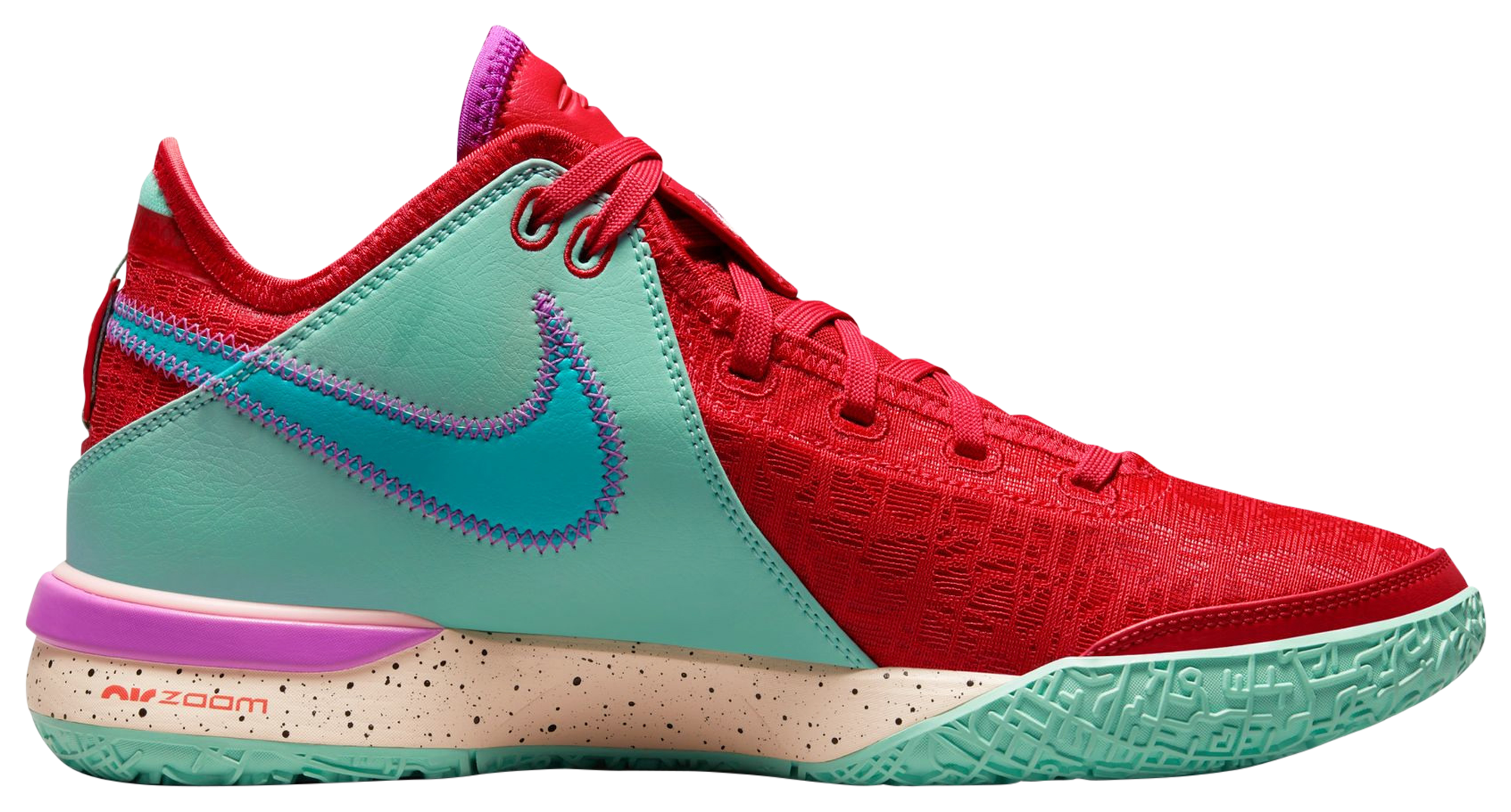 Red nike shoes foot locker sales