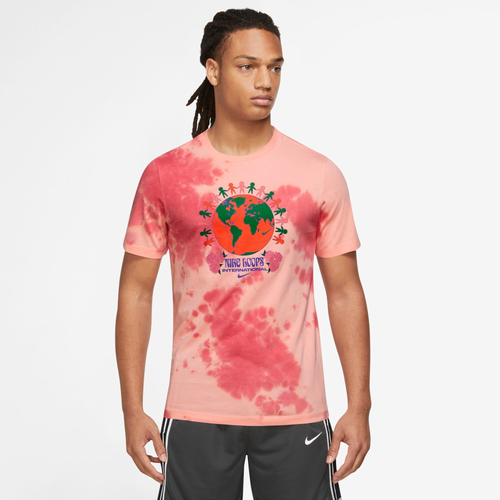 

Nike Mens Nike OC Basketball T-Shirt - Mens Bleached Coral Size L