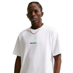 Men's - Nike NSW Boxy Futbol Loose Tee - University Red/White/Stadium Green