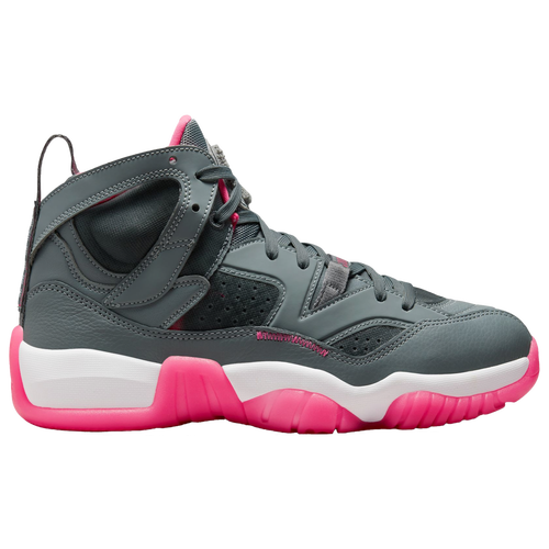 Shop Jordan Womens  Jumpman Two Trey In Grey/pink